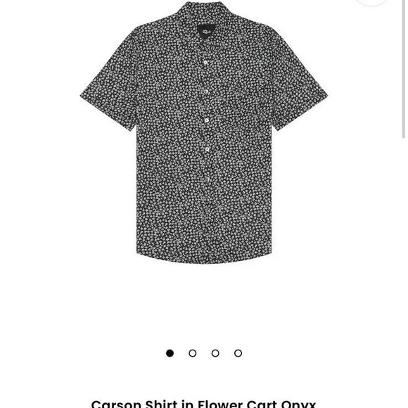 Rails Carson Shirt in Flower Cart Onyx Sz large - Picture 1 of 7